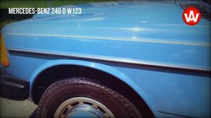 1981 Mercedes-Benz 240 D W123 diesel sedan USA model
