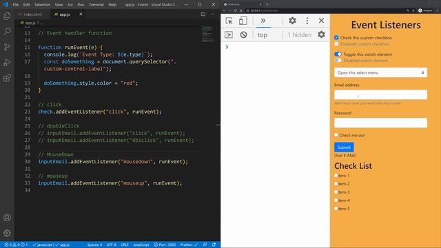 JavaScript Mouse Events | How to use Mouse Events in JavaScript