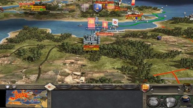 Прохождение игры Medieval II Total War. Королевство Англия. 104-я серия Штурм Венеции. смотреть онлайн
