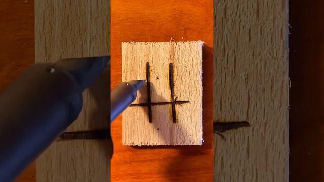 Let’s play tic tac toe #tictactoe #woodburning #asmr #games #fyp #interactive #art #satisfying