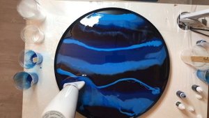 Кофейный Столик ИКЕА из Эпоксидной Смолы.RESIN ART
