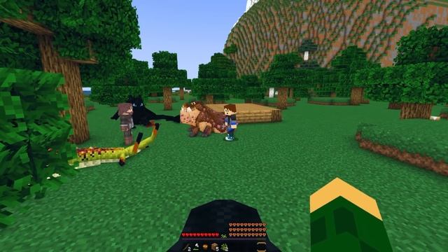 Dragon Race Accident! - Minecraft Dragons смотреть онлайн