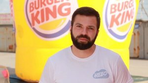 Надувная корона Burger King