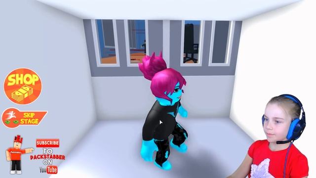 ПОБЕГ ОТ ЗЛОГО БОССА в Роблокс приключение мульт героя в штабе Roblox