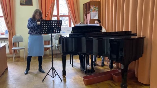 «Сюита 3/4» для скрипки и фортепиано. Часть 1.Танго - Валиева Зарема смотреть онлайн