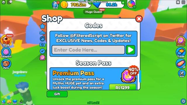 *ALL CODES WORK* [HUGE?] Chest Simulator ROBLOX | July 24, 2023 смотреть онлайн