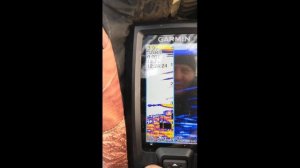 Эхолот Garmin Striker Plus 4cv. Зимняя рыбалка. Как эхолот отображает рыбу и большой косяк рыбы!