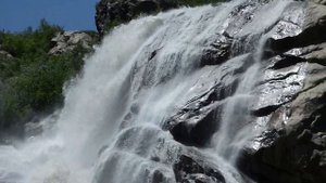 Прогулки по Кавказу. Алибекский водопад в Домбае.