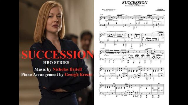 SUCCESSION HBO TV Series (Intermezzo in C minor)-Nicholas Britell (Piano Sheet) смотреть онлайн