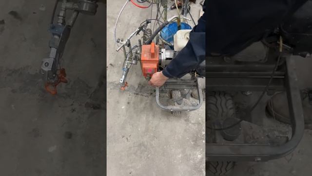 Ремонт окрасочника дорожной разметки ASPRO-5000RL | РОДМОН