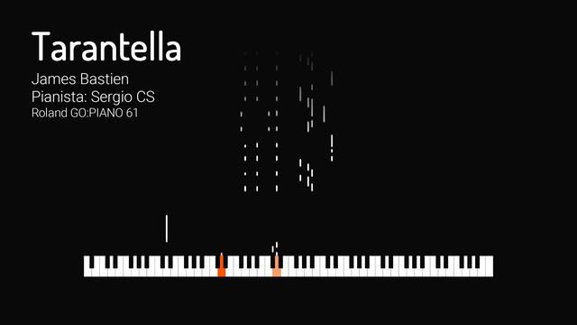 Tarantella, James Bastien. Roland GO:PIANO 61 смотреть онлайн