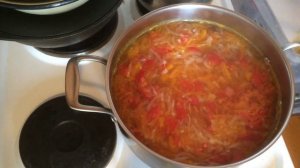 Суп из чечевицы с курицей и овощами (фирменный суп от главы семейства)