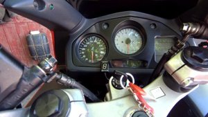 Установка китайского индикатора передачи на пятое поколение VFR800