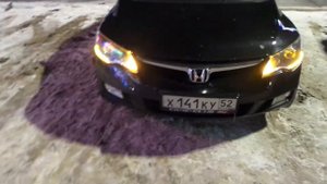 Тюнинг фар Honda civic 4D