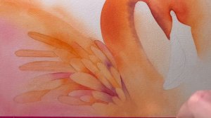 Watercolor Flamingo Painting Tutorial