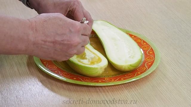 Лодочки из Кабачков с Курицей и Грибами. Так Вкусно, что Просят готовить Каждый День смотреть онлайн