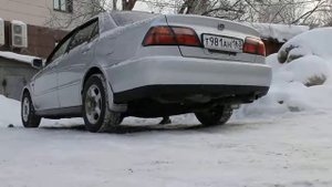 Honda Accord 2000 в кузове cf3, выхлоп FOX.