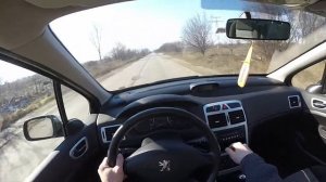 Peugeot 307 SW 1.6i | POV Test Drive |