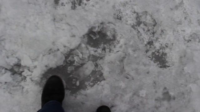 Как залили каток у меня во дворе