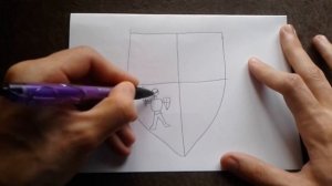 Как поэтапно нарисовать ГЕРБ для начинающих и детей? How to DRAW SYMBOL