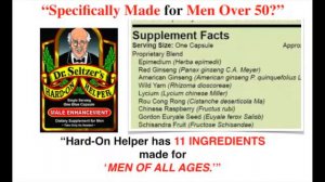 Hard-On Helper for Men Over 50?