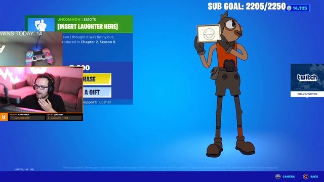 Streamers React to *NEW* [INSERT LAUGH HERE] Troll Emote! | Fortnite Highlights & Funny Moments смотреть онлайн