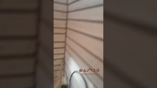 Полулафет после отделочных работ. Необязательно зашивать вагонкой. Можно отшлифовать и покрасить