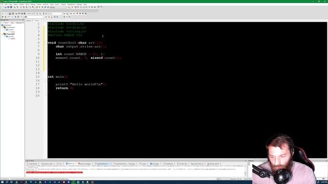 C Video Tutorial 28: Counting Sort