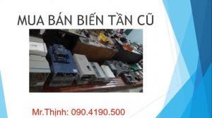 Mua bán biến tần cũ giá rẻ bien tan cu