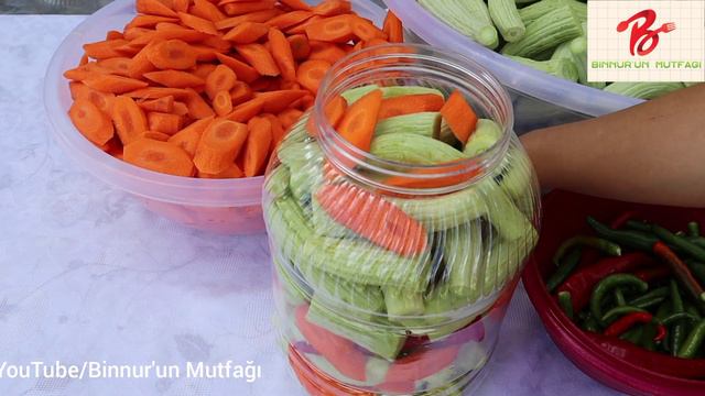GARANTİLİ❗ TAM ÖLÇÜLÜ👍 ACUR TURŞUSU TARİFİ😋 150 KİLO ACURDAN 66 BİDON TURŞU YAPTIM✅