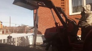 Гидравлика мини трактора Mitsubishi mt 16