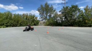 Gymkhana GP 2022 stage 4 / Кучерявый Юрий Regulmoto Alien Monster 300 / heat 1
