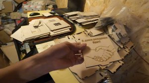 Диодный лазерный станок, Готовлю подарки из фанеры
