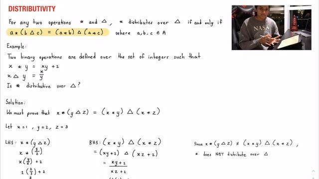 Binary Operations│CAPE Pure Mathematics Unit 1