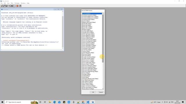 R Programming Setup in Visual Studio Code | R Tutorial for Beginners смотреть онлайн