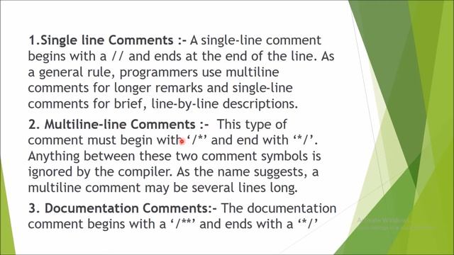 tut5 Java Program Elements in Hindi