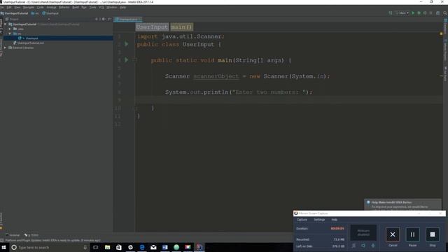 How to Get User Input: Java Tutorial #3 смотреть онлайн