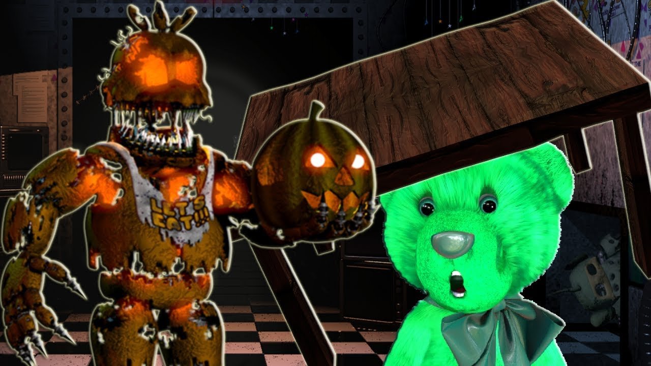 FIVE NIGHTS AT FREDDY'S ☘ GREEN FREDDY ИГРАЕТ ВО ФНАФ ☘ ПРЯЧЕМСЯ ПОД СТОЛОМ ☘ ГЛЯДЕЛКИ ☘ Webcam