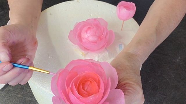 GORGEOUS Wafer Paper Fringe Wrap Cake  Cake Decorating Tutorial  Modern Wafer Paper Cake
