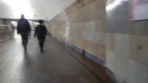 Станция метро Менделеевская переход на станцию Новослободская. Метро Москвы. 17.09.2019