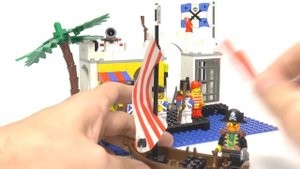 ЛЕГО ПИРАТЫ 6267 Обзор набора LEGO Кутузка в лагуне :) [музей GameBrick]