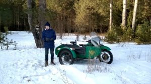 Треш обзор  мотоцикла Урал.