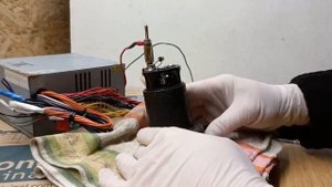 Электробензонасос печки Запорожца БН-200-А2 с биполярным диодом (супрессором) 1.5KE24CA
