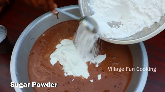 DARK FANTASY MILKSHAKE | Chocolate Milkshake Recipe | Dark Fantasy Dessert Shakes | Village Cooking смотреть онлайн