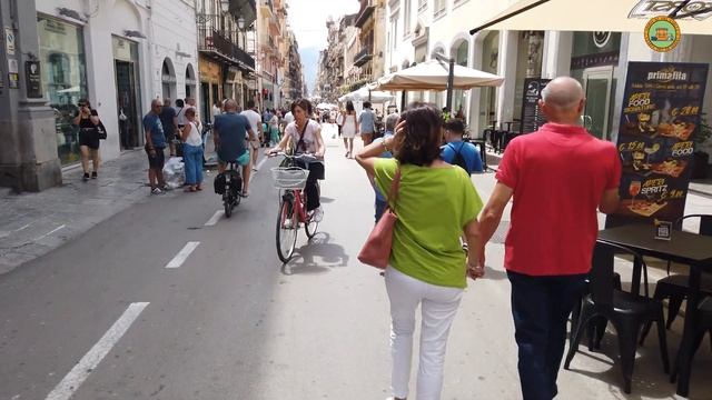 Palermo , ITALY 2023 4K Walking Tour смотреть онлайн