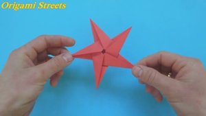Оригами ЗВЕЗДА из бумаги.mp4