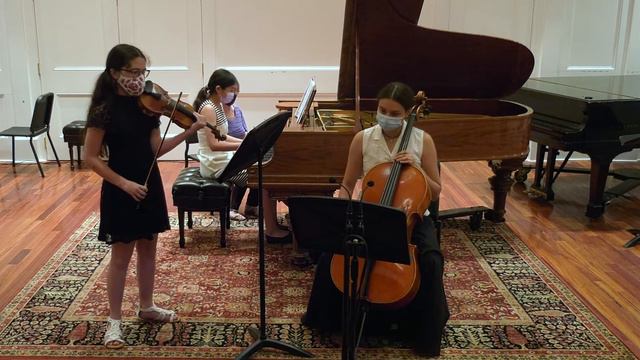 Mendelssohn Piano Trio No. 1 in D minor, molto allegro ed agitato смотреть онлайн