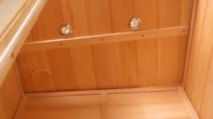 Обзор готовой финской сауны кабины из кедра