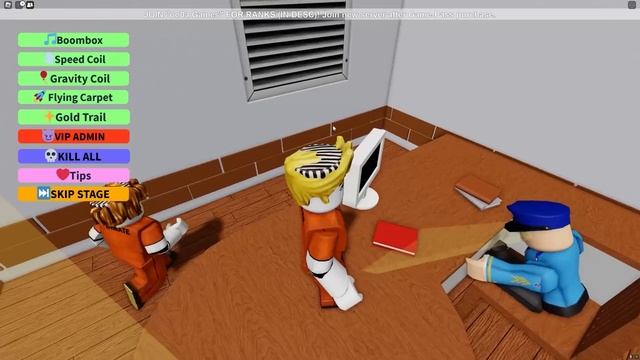 ROBLOX CHOP AND FROSTY ESCAPE MR BOOMERS PRISON смотреть онлайн