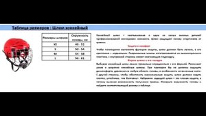 КАК ВЫБРАТЬ ХОККЕЙНЫЙ ШЛЕМ